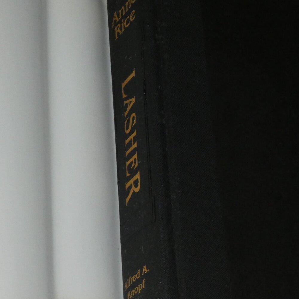 Anne Rice LASHER Signed 1st - Picture 9 of 14